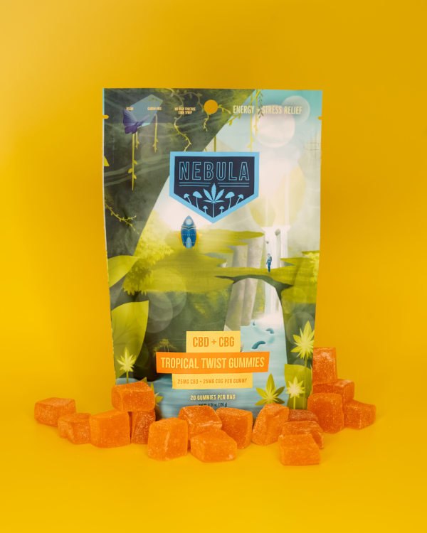 Nebula CBD Gummies - Tropical Twist