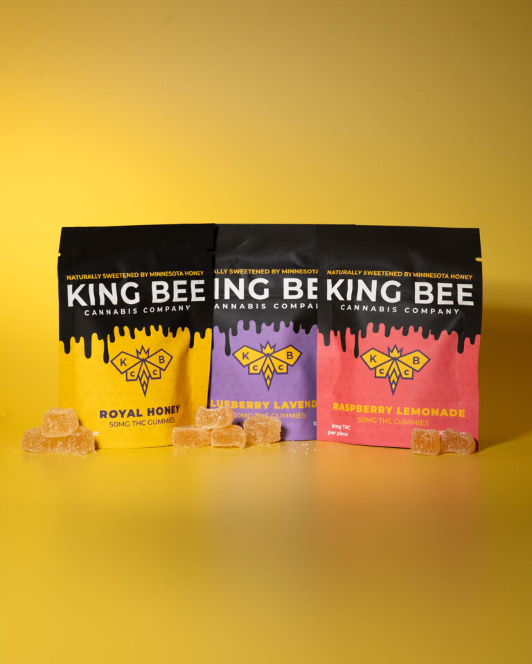 King Bee Gummies - 50mg THC/5mg ea