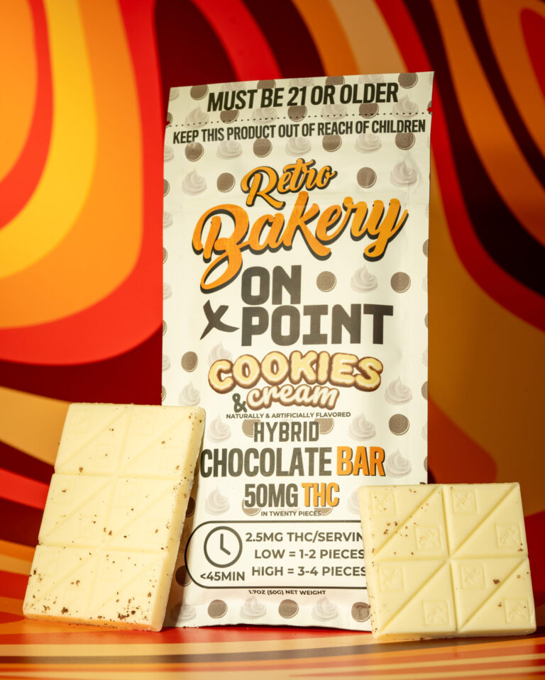 Retro Bakery Chocolate Bar - 50 mg THC / Bar